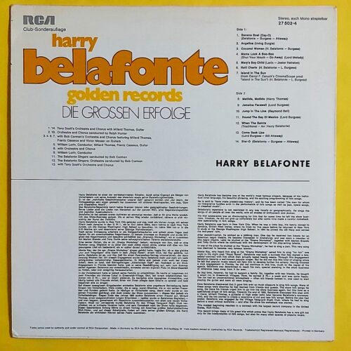 Harry Belafonte – Golden Records - Görsel 2