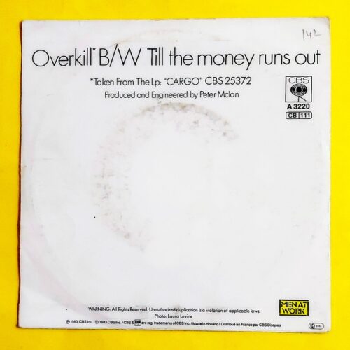 Men At Work - Overkill - Görsel 2
