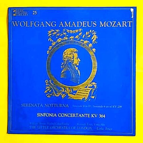 Wolfgang Amadeus Mozart - Serenata Notturna - Sinfonia Concertante 364