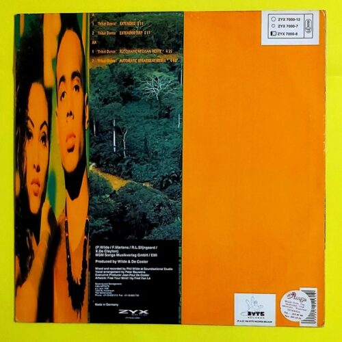 2 Unlimited - Tribal Dance - Maxi Plak - Görsel 2
