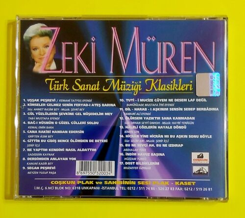 Zeki Müren – Türk Sanat Müziği Klasikleri - Görsel 2