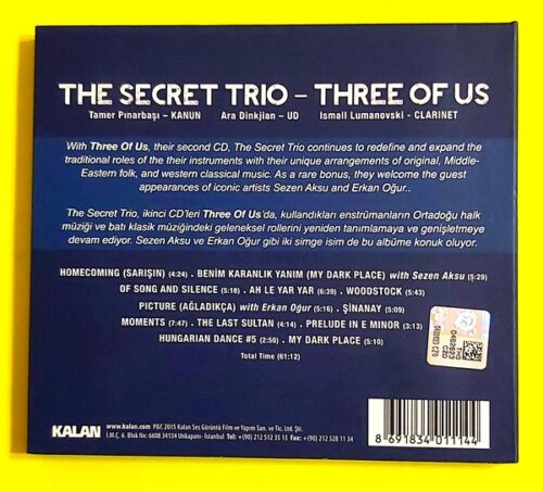 The Secret Trio – Three Of Us - Görsel 2