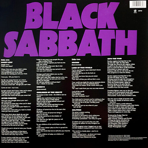 Black Sabbath - Master Of Reality - Görsel 2