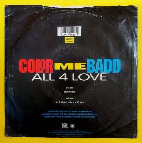 Color Me Badd - All 4 Love (Album Mix) - Görsel 2