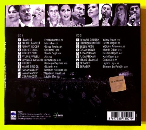Zülfü Livaneli - Livaneli 35. Yıl Konseri - 2 CD - Görsel 2