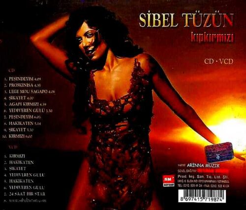 Sibel Tüzün - Kıpkırmızı - CD + VCD - Görsel 2