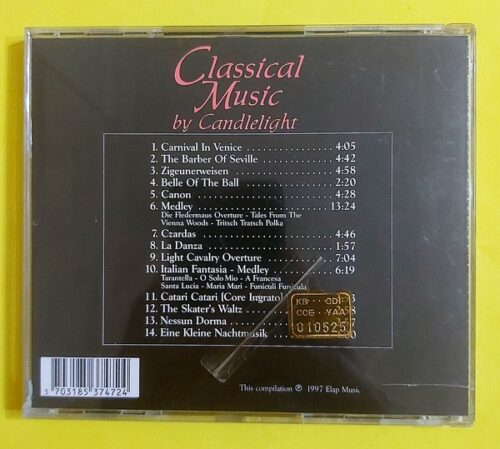 The Mantovani Orchestra - Classical Music By Candlelight - Görsel 2