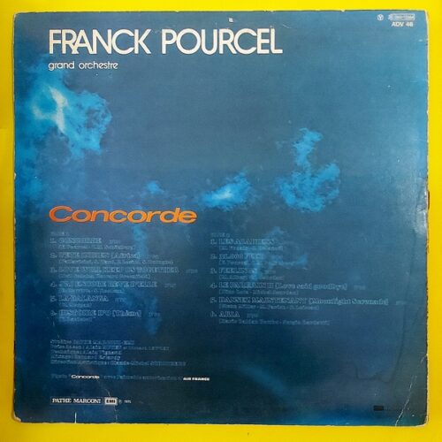 Franck Pourcel Et Son Grand Orchestre - Concorde - Görsel 2