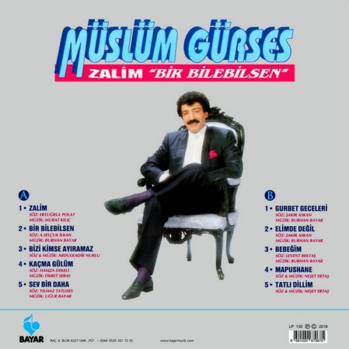 Müslüm Gürses - Zalim  - Bir Bilebilsen - Görsel 2