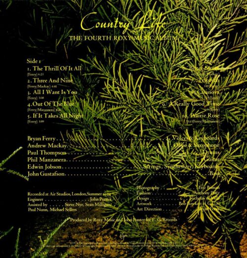 Roxy Music - Country Life - Görsel 2