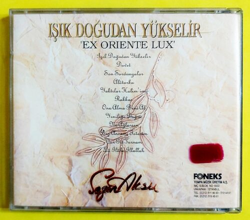 Sezen Aksu - Işık Doğudan Yükselir 'Ex Oriente Lux' - CD - Görsel 2