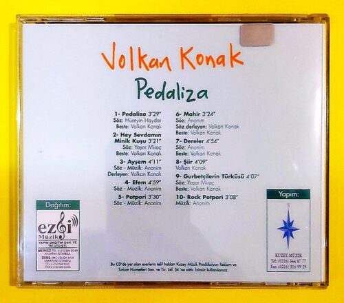 Volkan Konak - Pedaliza - Görsel 2