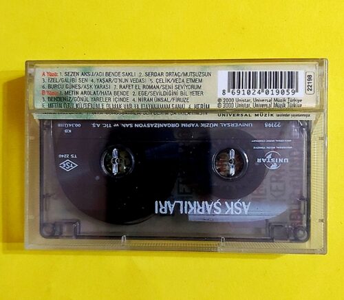 Aşk Şarkıları - Kaset - Görsel 2