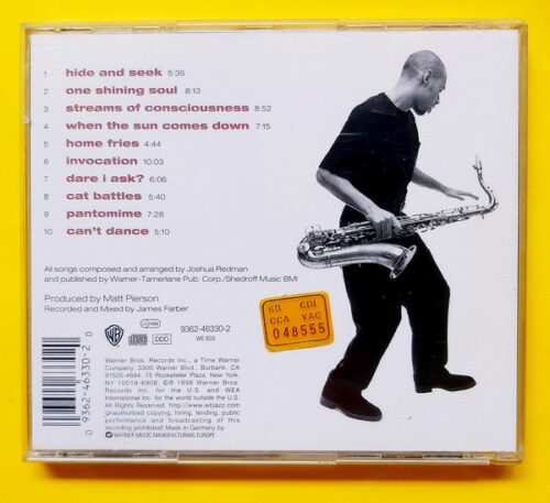Joshua Redman – Freedom In The Groove - Görsel 2
