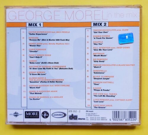 George Morel - In The Mix - 2 CD - Görsel 2