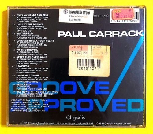 Paul Carrack – Groove Approved - Görsel 2