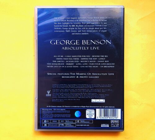 George Benson Absolutely Lıve - DVD - Görsel 2