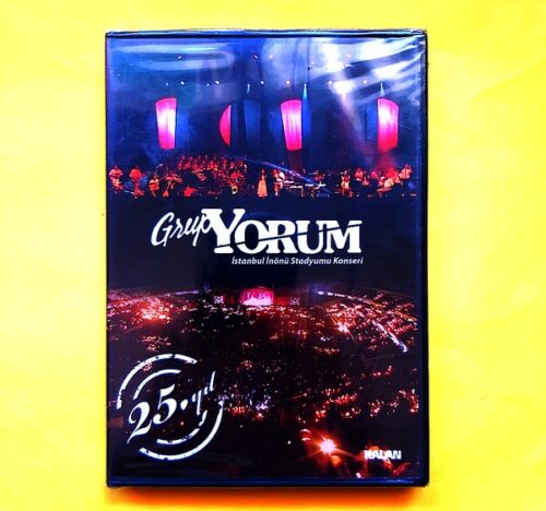 Grup Yorum - İstanbul İnönü Stadyumu Konseri - DVD - Ambalajında