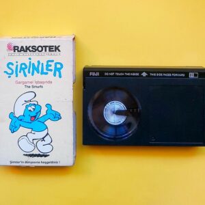 Şirinler - Raksotek - Betamax Video Kaset