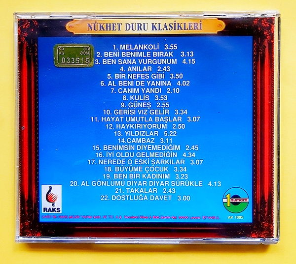 Nükhet Duru – Nükhet Duru Klasikleri - Görsel 2