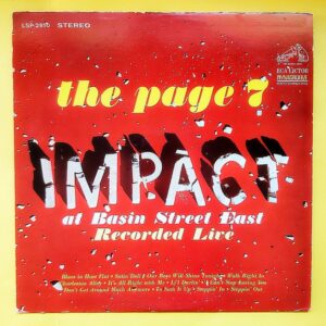 The Page 7 – Impact At Basin Street East