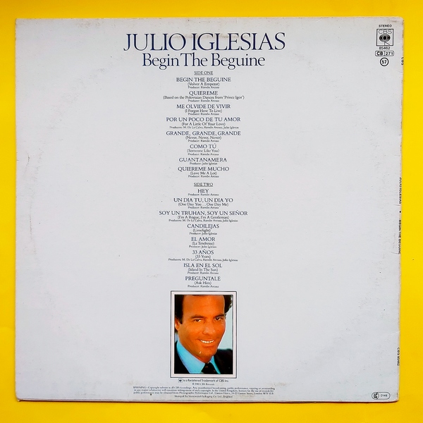 Julio Iglesias – Begin The Beguine - Görsel 2