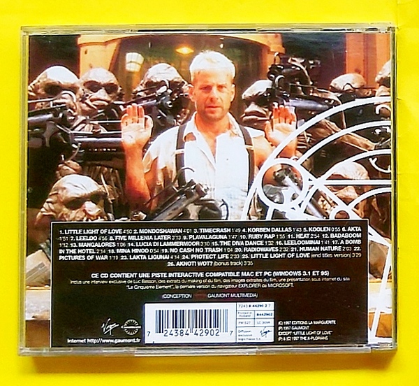 Eric Serra - Le Cinquieme Elément - 5.Element - Soundtrack - Görsel 2