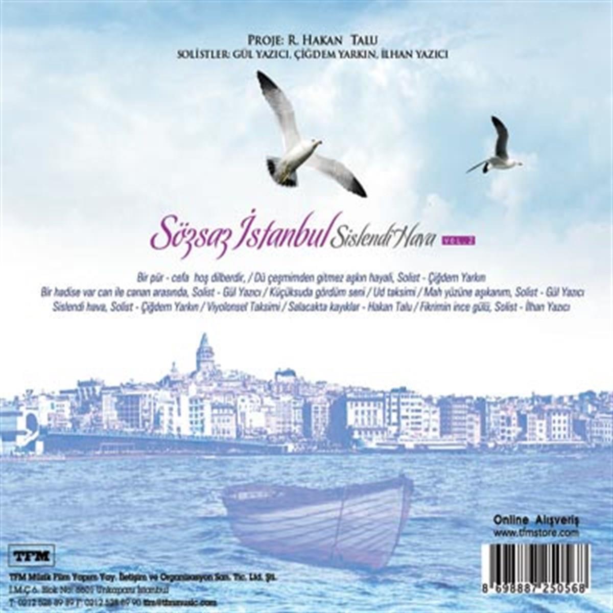 Söz Saz İstanbul - Sislendi Hava - Vol 2 - CD - Görsel 2