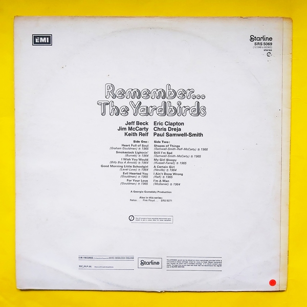 The Yardbirds - Remember - Görsel 2