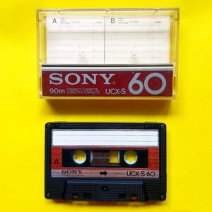 Sony - UCX-S - 60 - Dolum Kaset