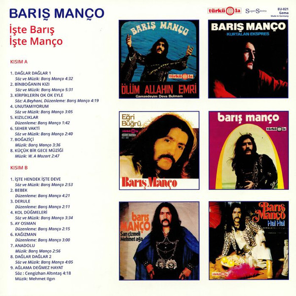 Barış Manço – İşte Barış İşte Manço - Görsel 2