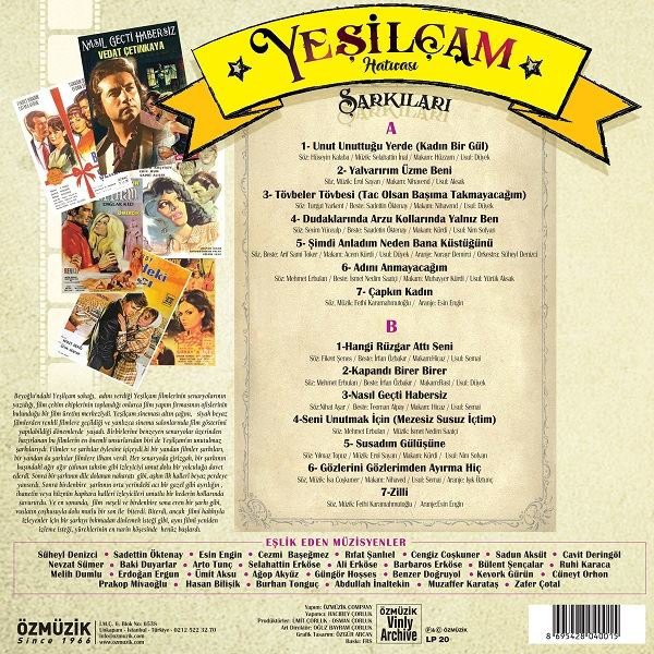 Yeşilçam Şarkıları - Nasıl Geçti Habersiz - Görsel 2