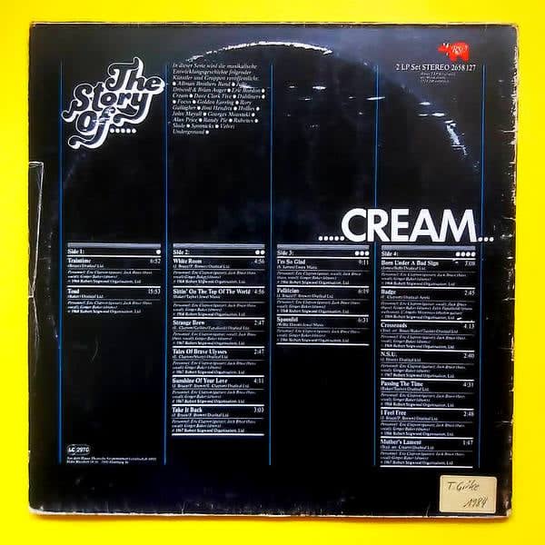 The Story Of Cream - 2 Plak - Görsel 2