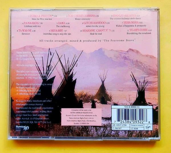 Sacred Spirit – Chants And Dances Of The Native Americans - CD - Görsel 2