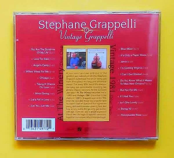 Stephane Grappelli – Vintage Grappelli - 2 CD - Görsel 2
