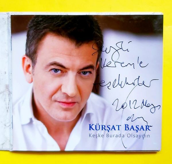 Kürşat Başar - Keşke Burada Olsaydın - Islak İmzalı - Görsel 2