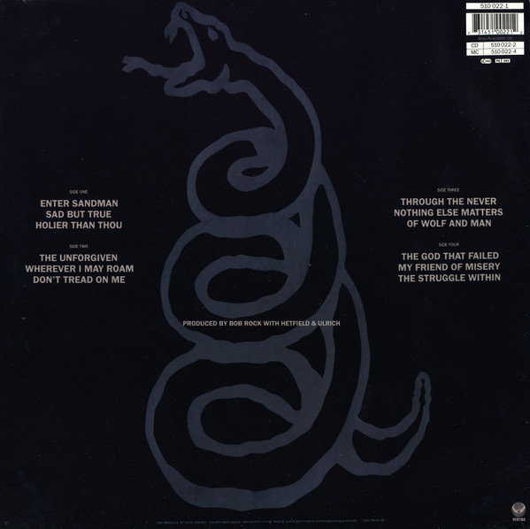 Metallica – Metallica - Black Album - Görsel 2