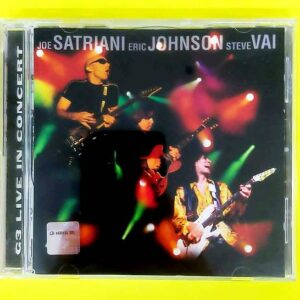 Joe Satriani - Eric Johnson - Steve Vai – G3 Live In Concert -CD