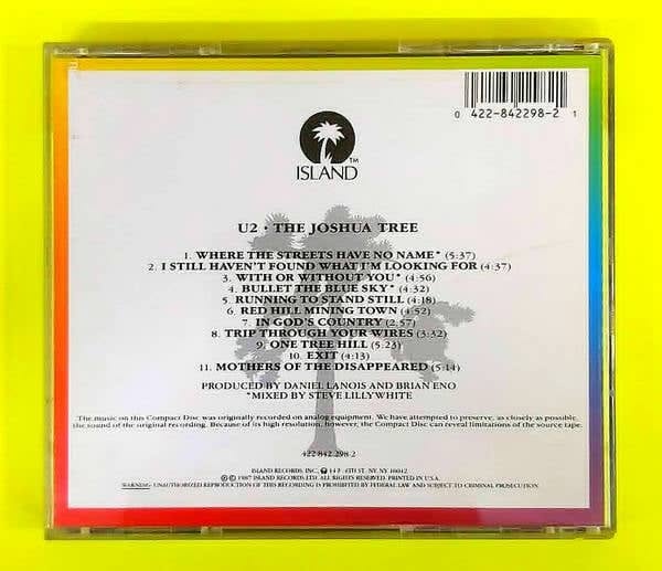 U2 – THE JOSHUA TREE - CD - Görsel 2