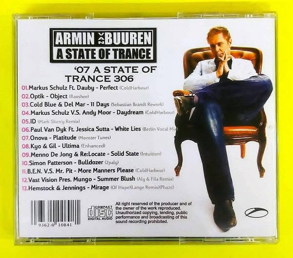 Armin Van Buuren - ’07 A State Of Trance 306 - Görsel 2