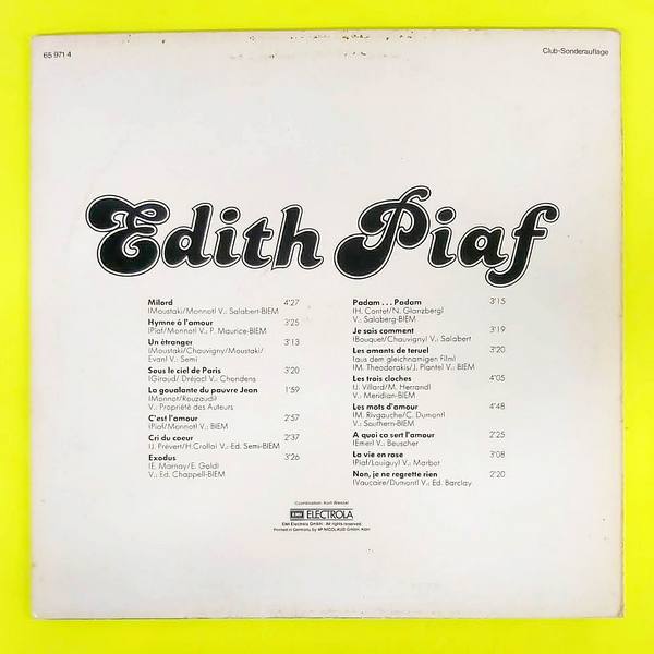 Edith Piaf – Milord - Görsel 2