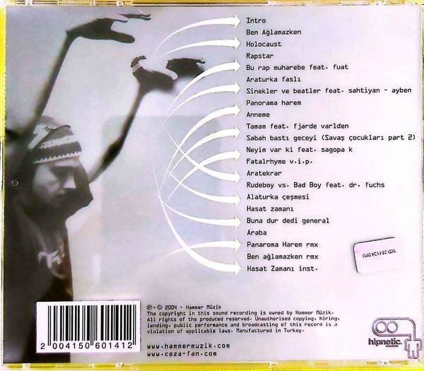 Ceza – Rapstar - CD - Görsel 2