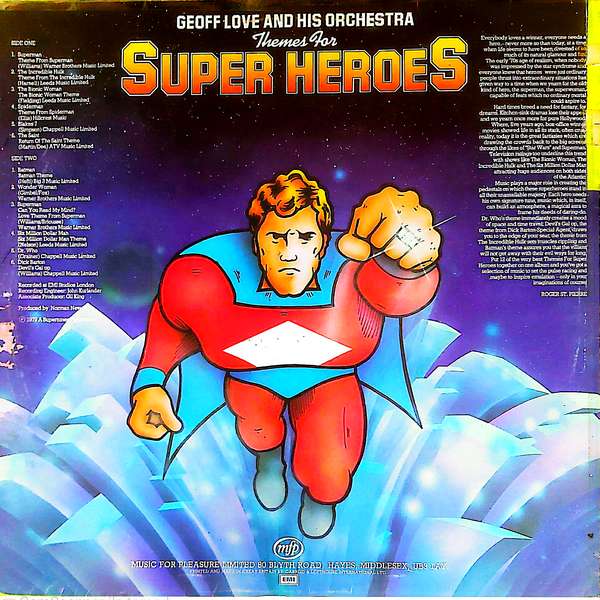 Geoff Love And His Orchestra – Themes For Super Heroes - Görsel 2