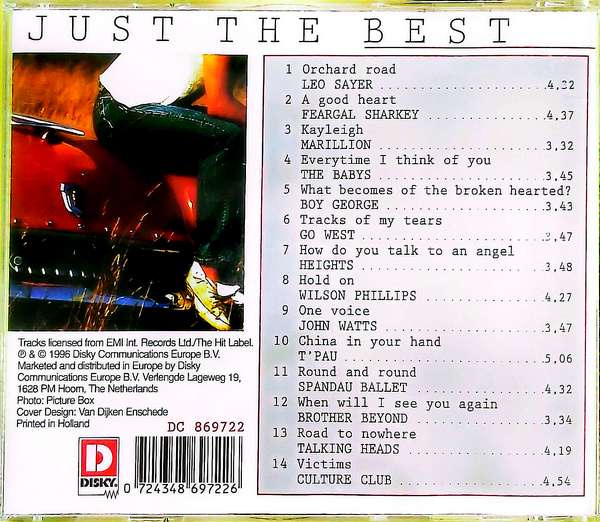 Just The Best - CD - Görsel 2