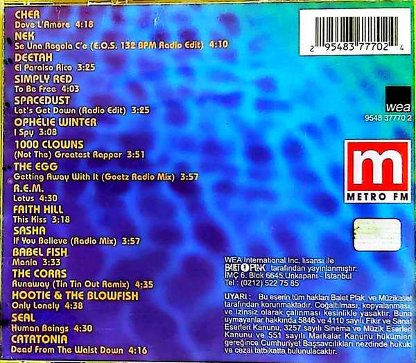 Metro Smash Hits - CD - Görsel 2