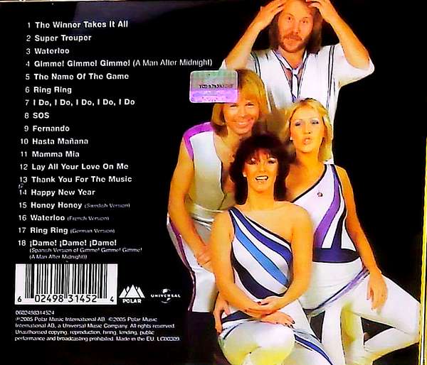 ABBA – 18 Hits - CD - Görsel 2