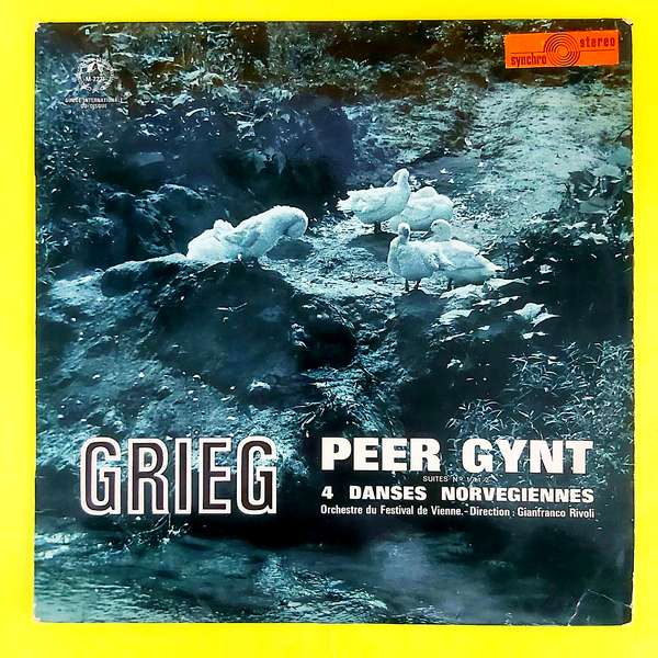 Grieg – Peer Gynt Suites N 1 Et 2 - 4 Danses Norvegiennes - Plak