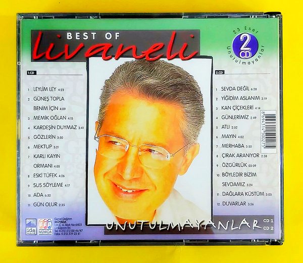 Livaneli – Unutulmayanlar - 2 CD - Görsel 2